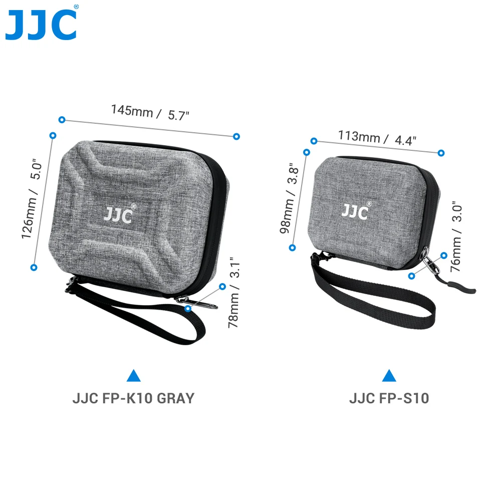 Jjc Hartschalen-Objektiv filter beutel für 10 Rund filter bis 67mm staub dichter wasserfester Kamera objektiv filter beutel – Detail 9