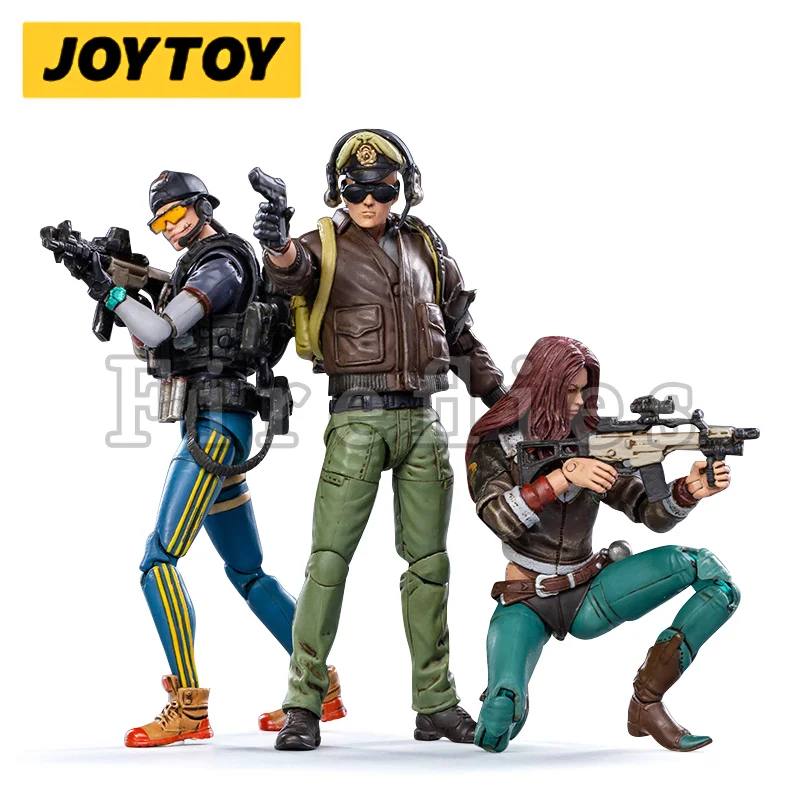 

1/18 JOYTOY 3,75 дюймовая экшн-фигурка (3 шт./компл.) Пробуждение Masan Luoning Tiezha аниме Коллекционная модель игрушка для подарка Бесплатная доставка