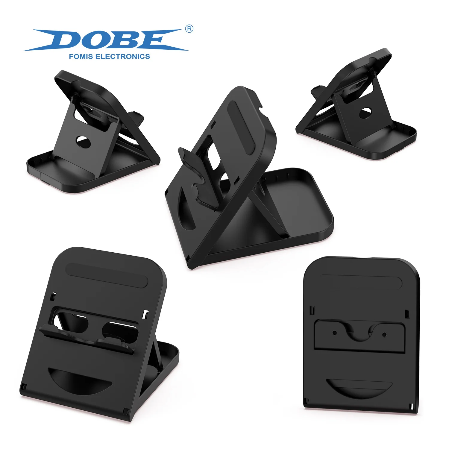DOBE TNS-1788 접이식 데스크탑 스탠드 (스위치2/스위치/라이트/휴대폰용) - 휴대용 및 설치 간편