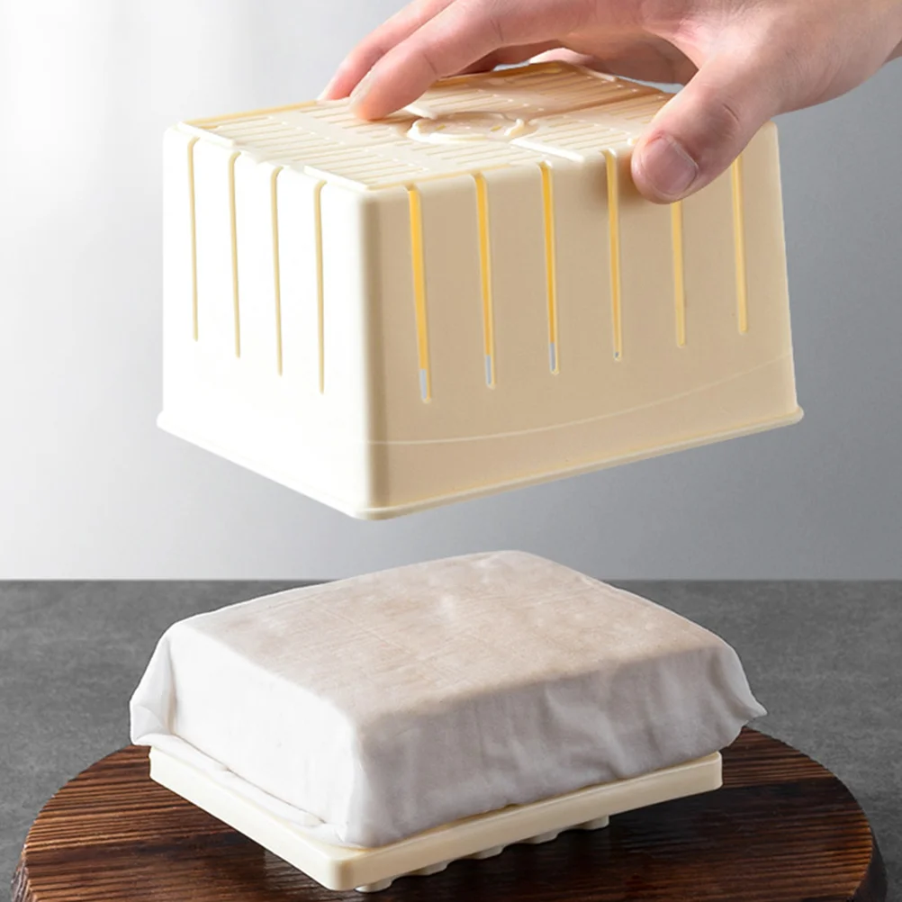

3 Sets Soybean Curd Molds Tofu Making with Cover Home Supplies Maker Homemade Makers
