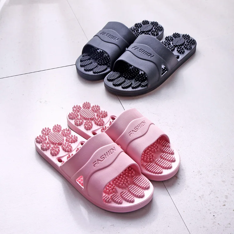 Spa Slippers Indoor Home Non-slip Quick Dry Massage Shower Shoes - 3