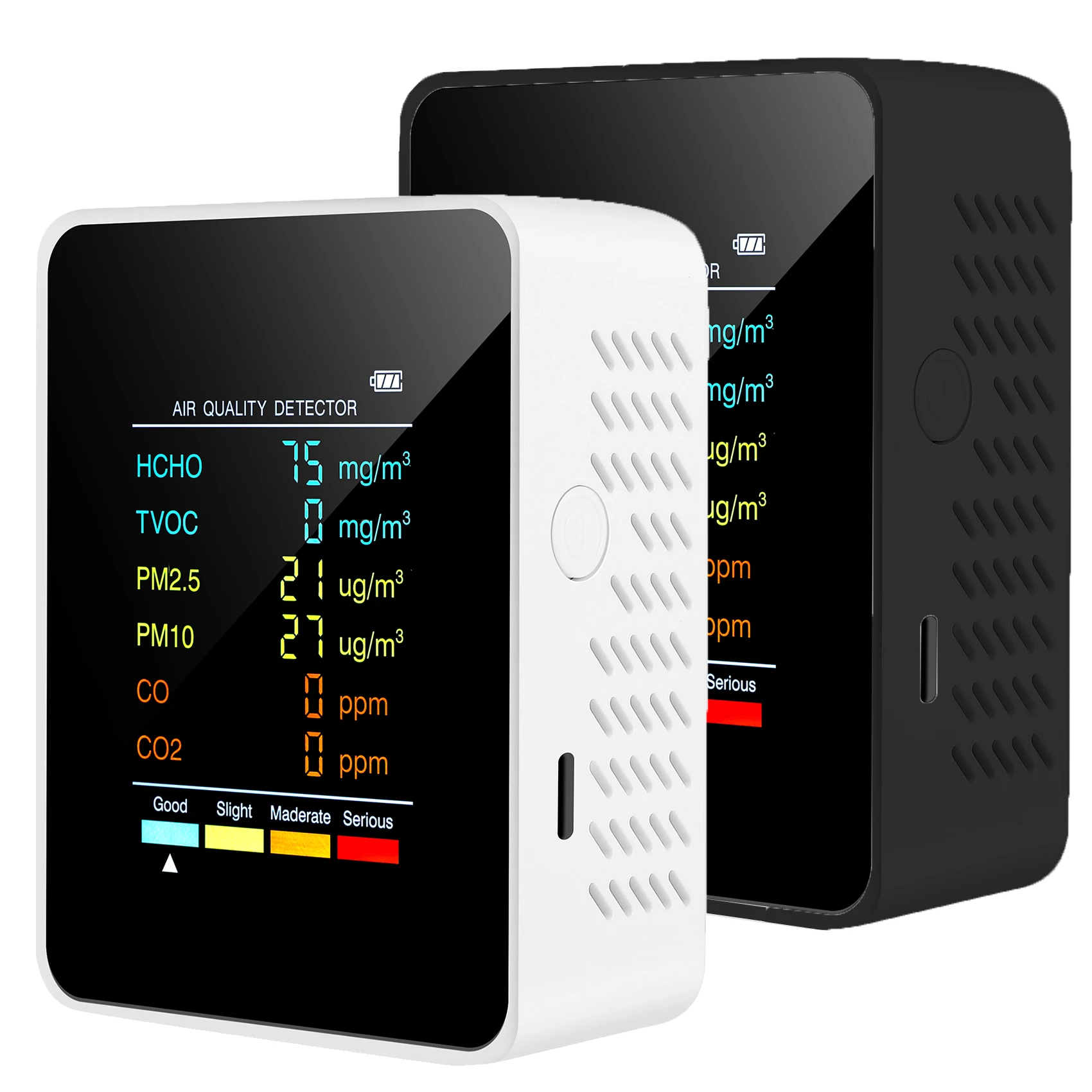 6-in-1 Luftqualitätsmonitor – 2,8