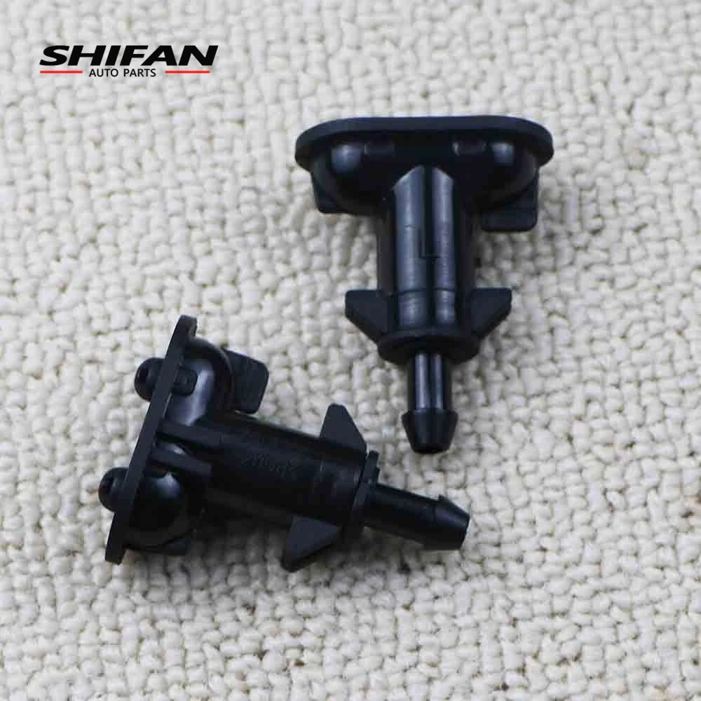 

2pcs LR015359 LR015358 Front Left Right Headlight Washer Jet Sprayer For Land Rover Range Rover Sport Washer Nozzle 2010-2013