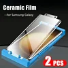 Ceramic Film for Samsung Galaxy S23 ultra, S22 ultra , S25 S24 S21 ultra , note 20 Ultra curved screen protector not glass 1