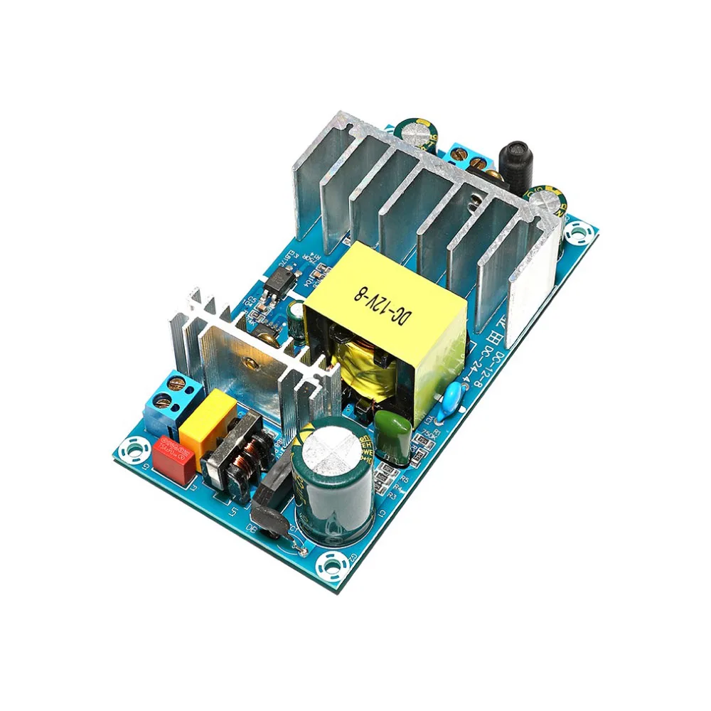 

DC 12V 8A Power Supply Module AC-DC Power Supply Board AC100-240V to DC 12V 8A 96W Power Supply Module