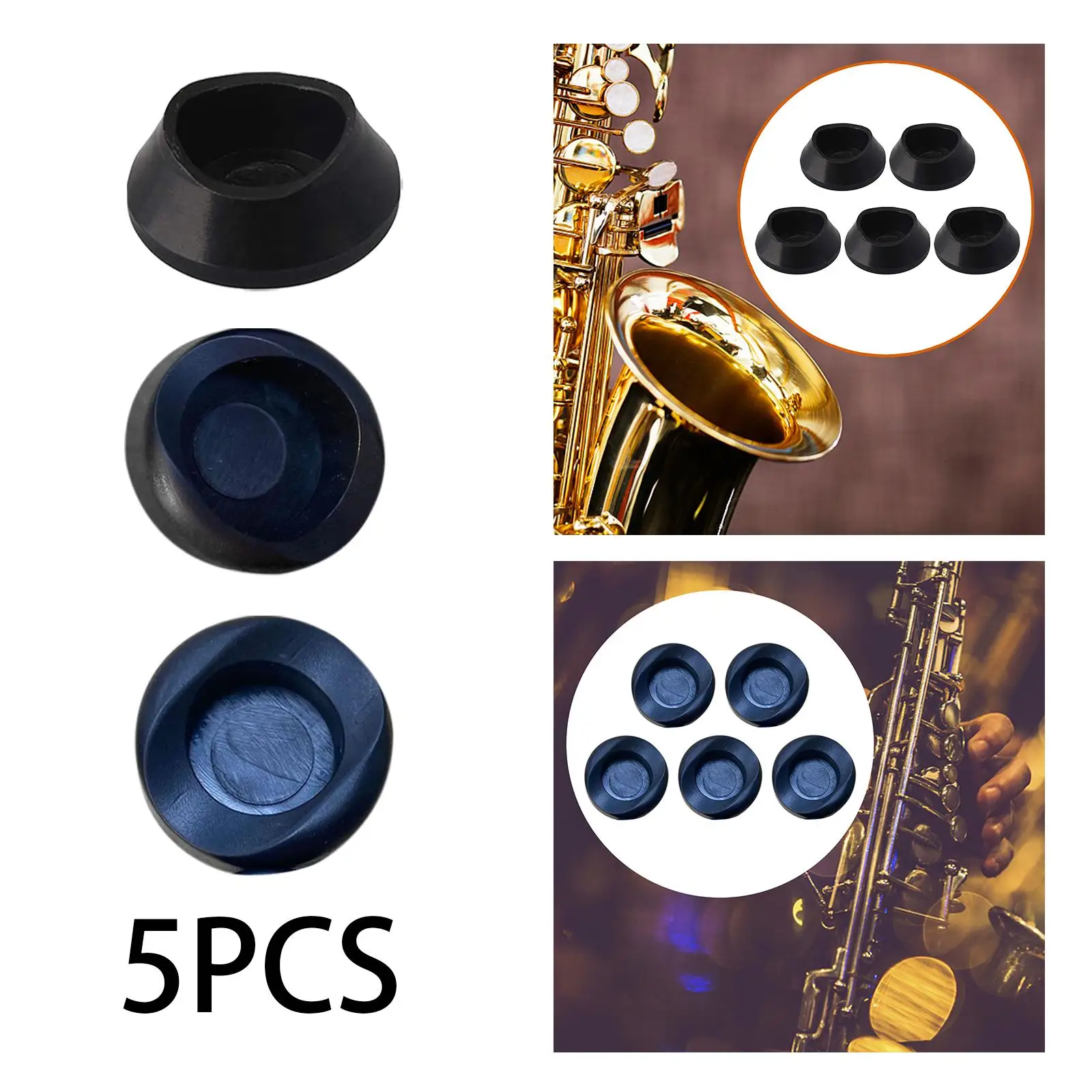 Sax Thumb Rest Button Cover Saxophone Key Left Hand Buttons Thumbrest Pad Replacement for Sax Parts Accessories 5Pcs saxophone musical instrument,saxophone reeds parts