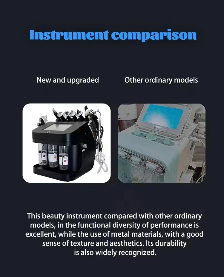 New benchtop Black Pearl 10-in-1 multi-functional skin management integrated instrument cleaning micro-grinding machine-08 6