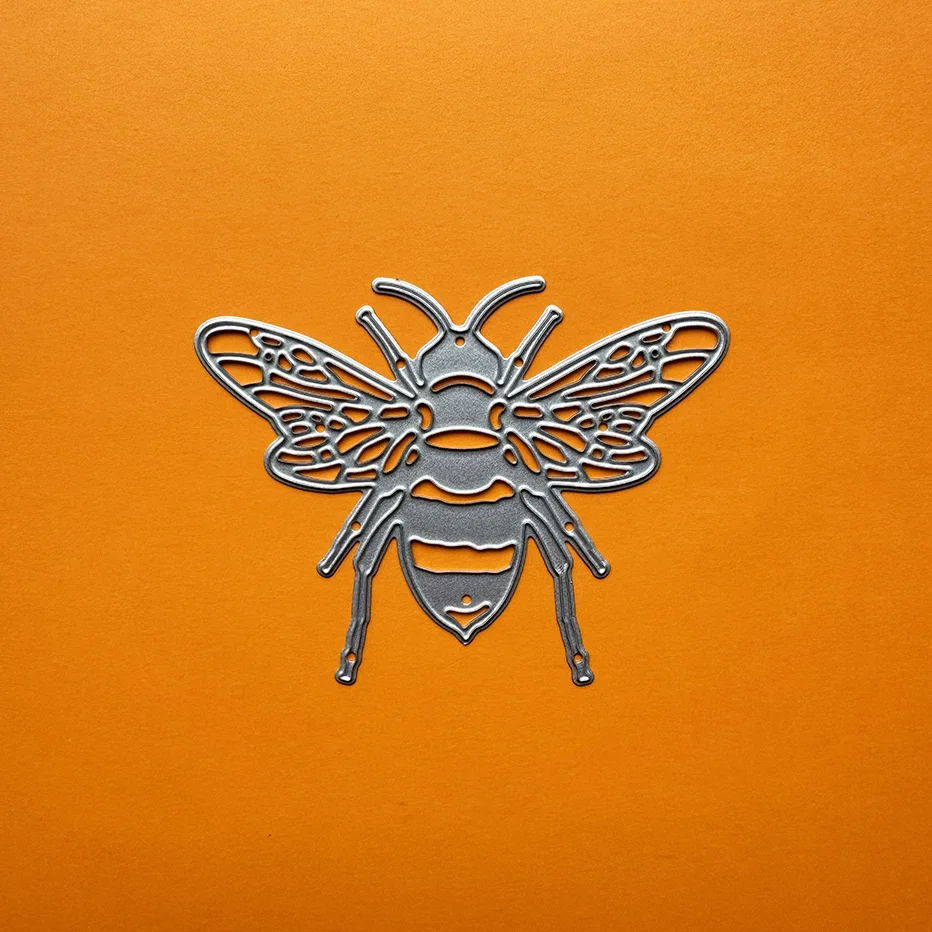 

Bee Metal Cutting Dies for DIY Scrapbooking and Card Making Decor Embossing Craft Die Cut