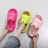 Summer Women's Cute Bear Slippers Cartoon Bathroom Flip Flops Anti Slip Light EVA Soft Sole Shoes Outdoor Sandals Beach Slides 1