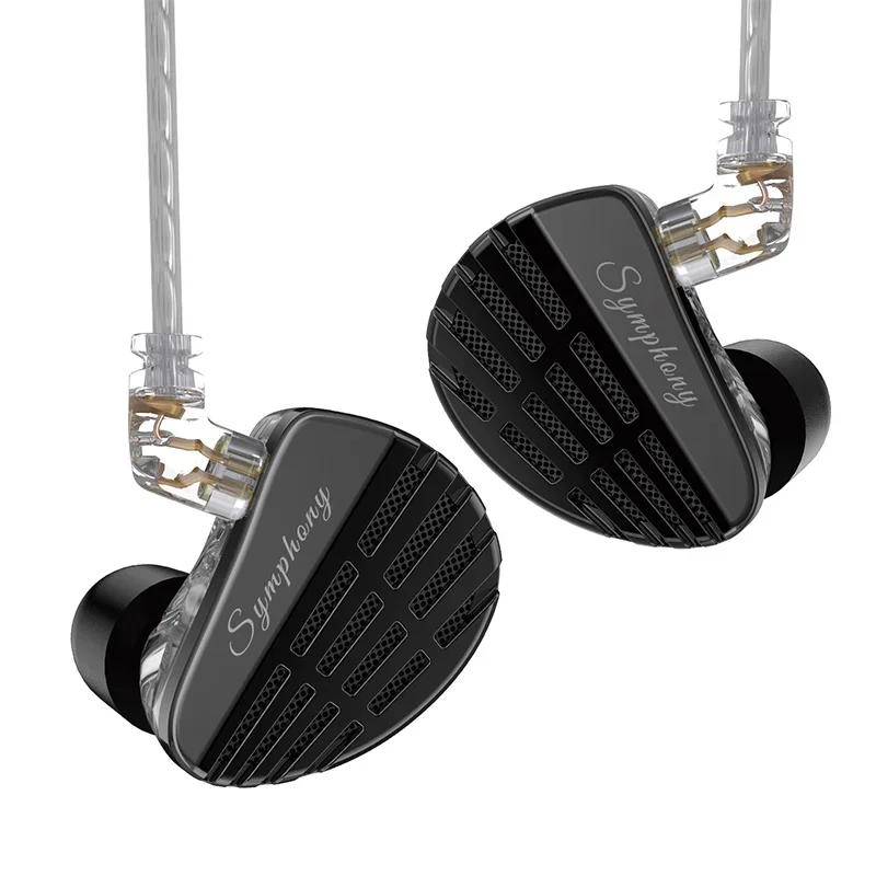 Wired Earphones Bluetooth Earphones Wireless Bluetooth Earphones Wireless Earphones In Ear Earphones KZ Symphony Hybrid 13.2mm Self-developed Planar Driver 6mm High-performance Dynamic Driver