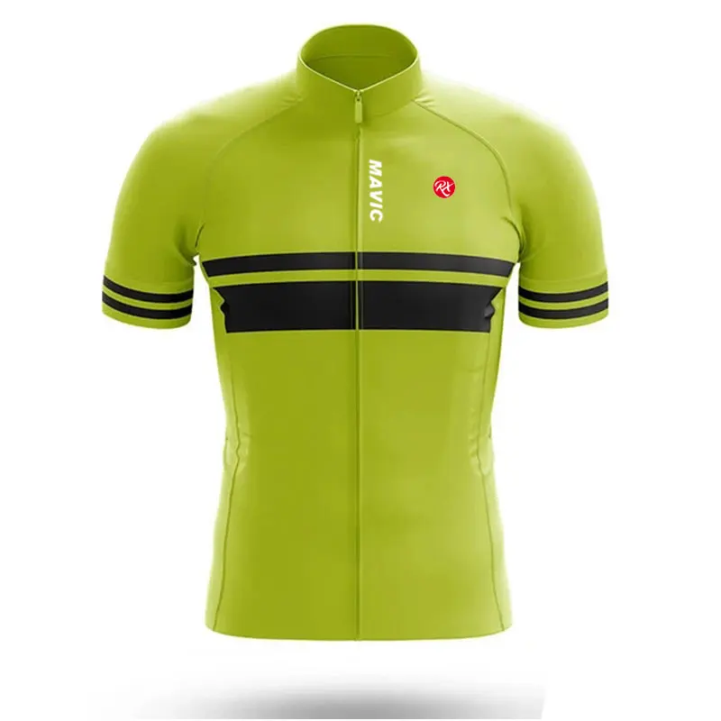 Rx Mavic Cycling Clothing Men Cycling Set Bike Clothing Breathable Anti-UV Bicycle Suits Wear Bib Short Sleeve JerseyClothes