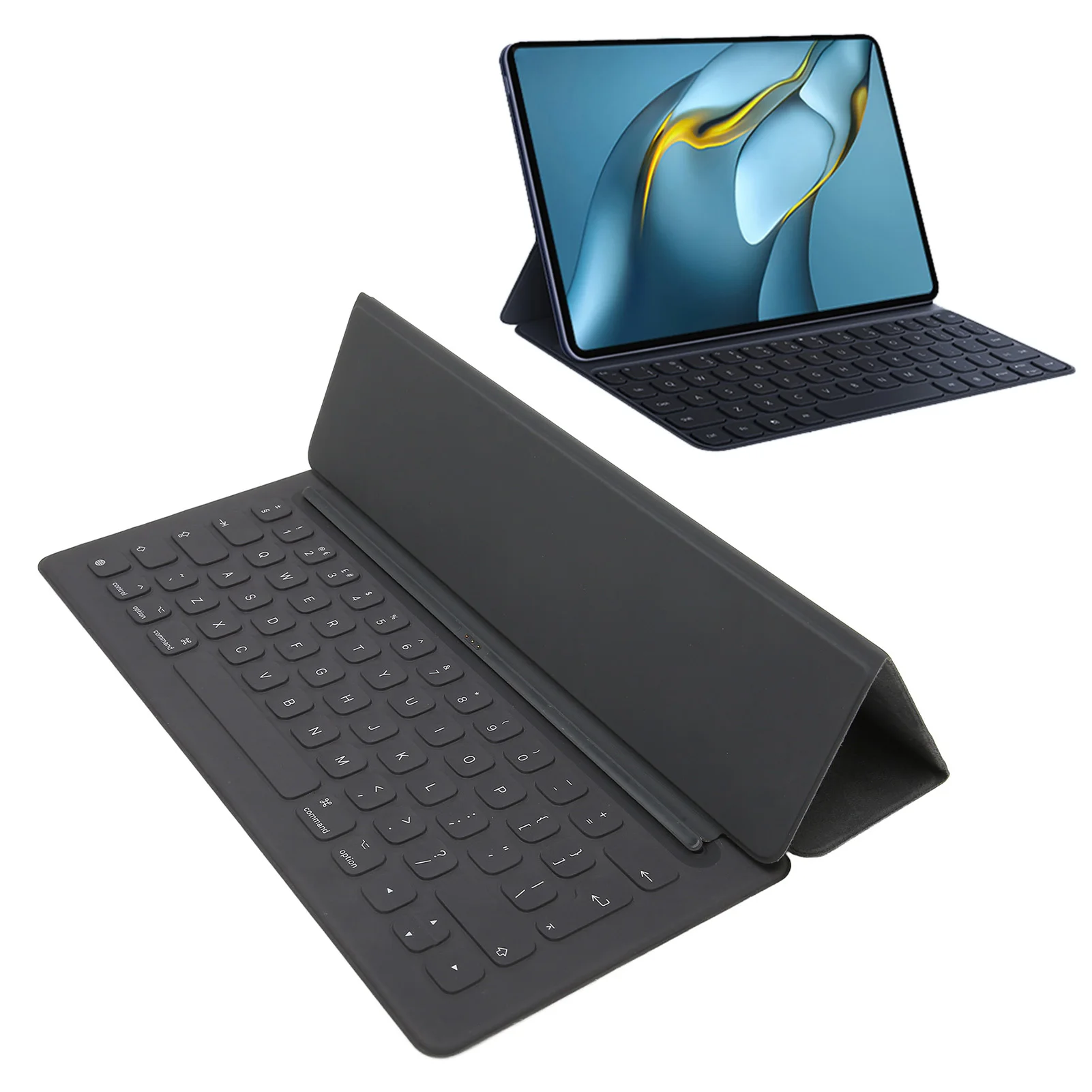 Tablet Keyboard iPad Keyboard Keyboard Smart Keyboard for 12.9in IOS Tablet Pro 1st 2nd Gen 64 Keys Full Size Version Portable Tablet Smart