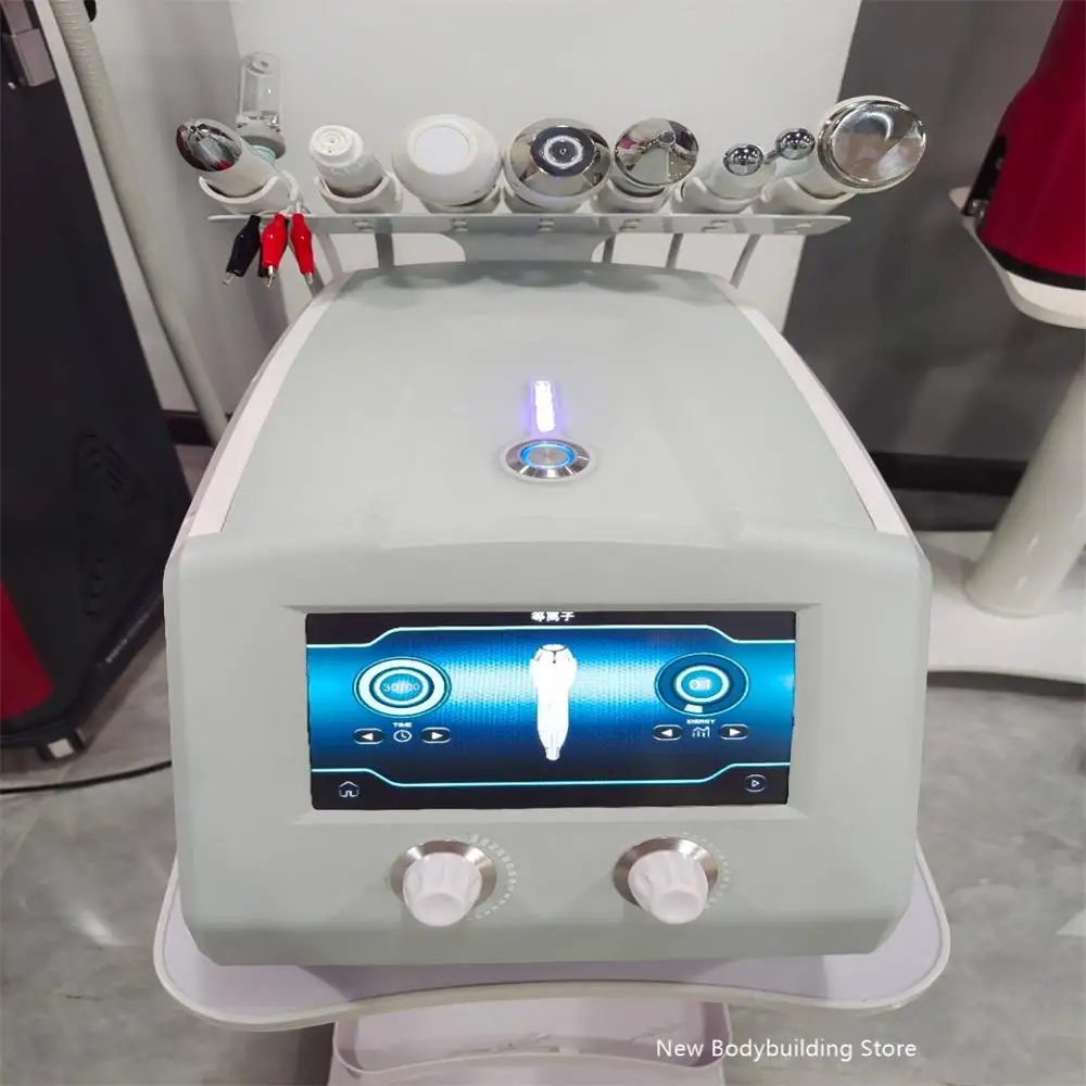 8 In 1 Oxygen Oxgen Facial Spa System Micro Dermabrasion Microdermabrasion Machine Nano Spray Black Head Remover