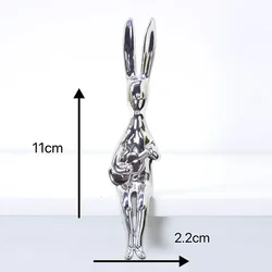 Cartoon Animal Car and Home Decor Ornament (Silver B)