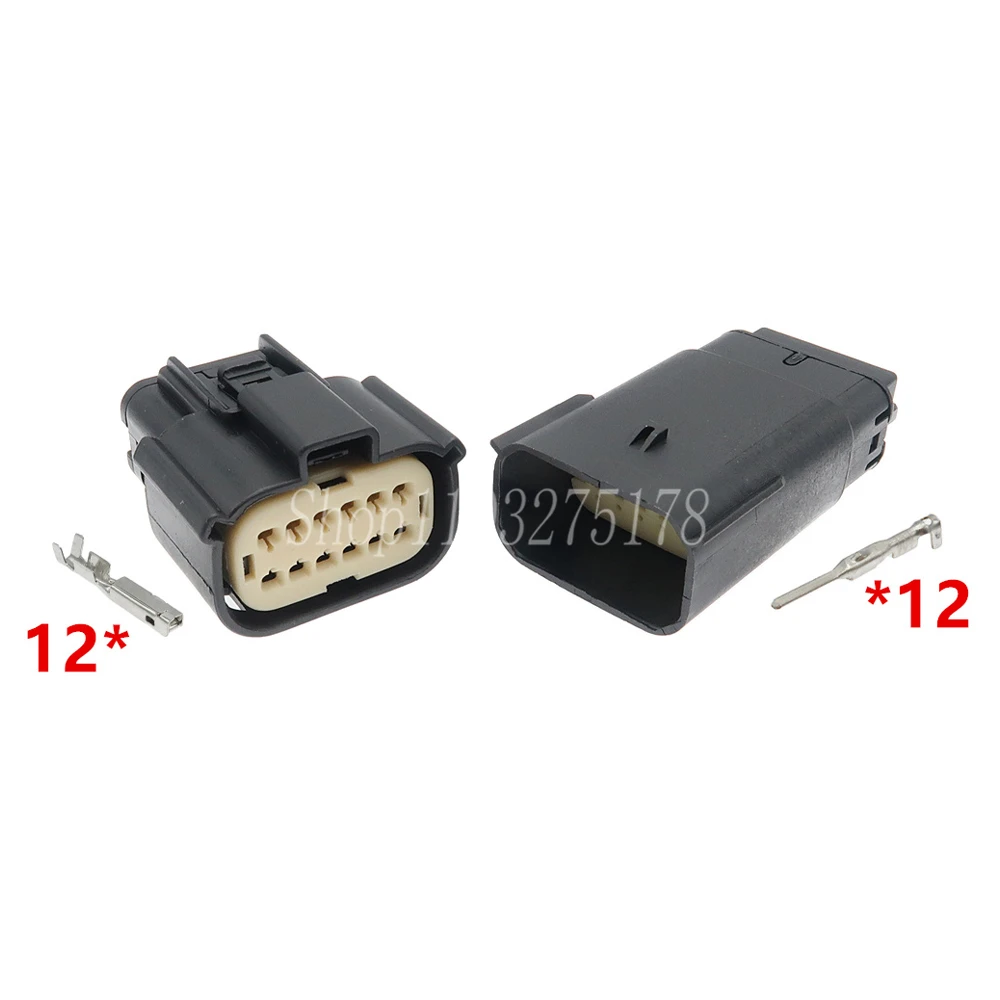 1 Satz 12-poliger 33472-1201 33482-1201 Autoscheinwerferkabelbaum, wasserdichter Stecker für Buick Chevrolet Ford Focus Mondeo – Detail 2