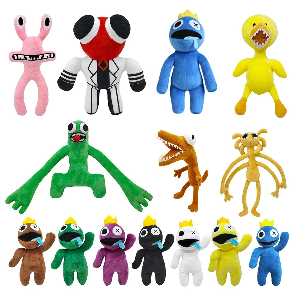 9pcs Rainbow Friends Game Doors Figure Horror Spider Seek Eyes Screech  Monsters Cartoon PVC Model Toy Ornament Boy Gift - AliExpress