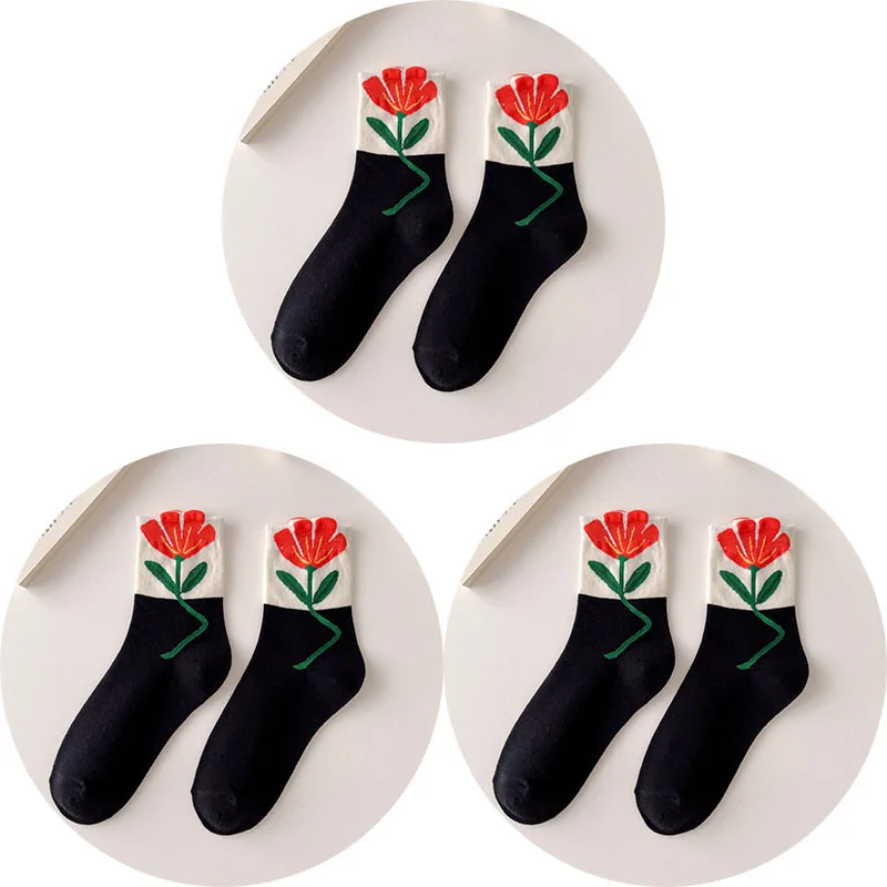 3 Pairs Black-R