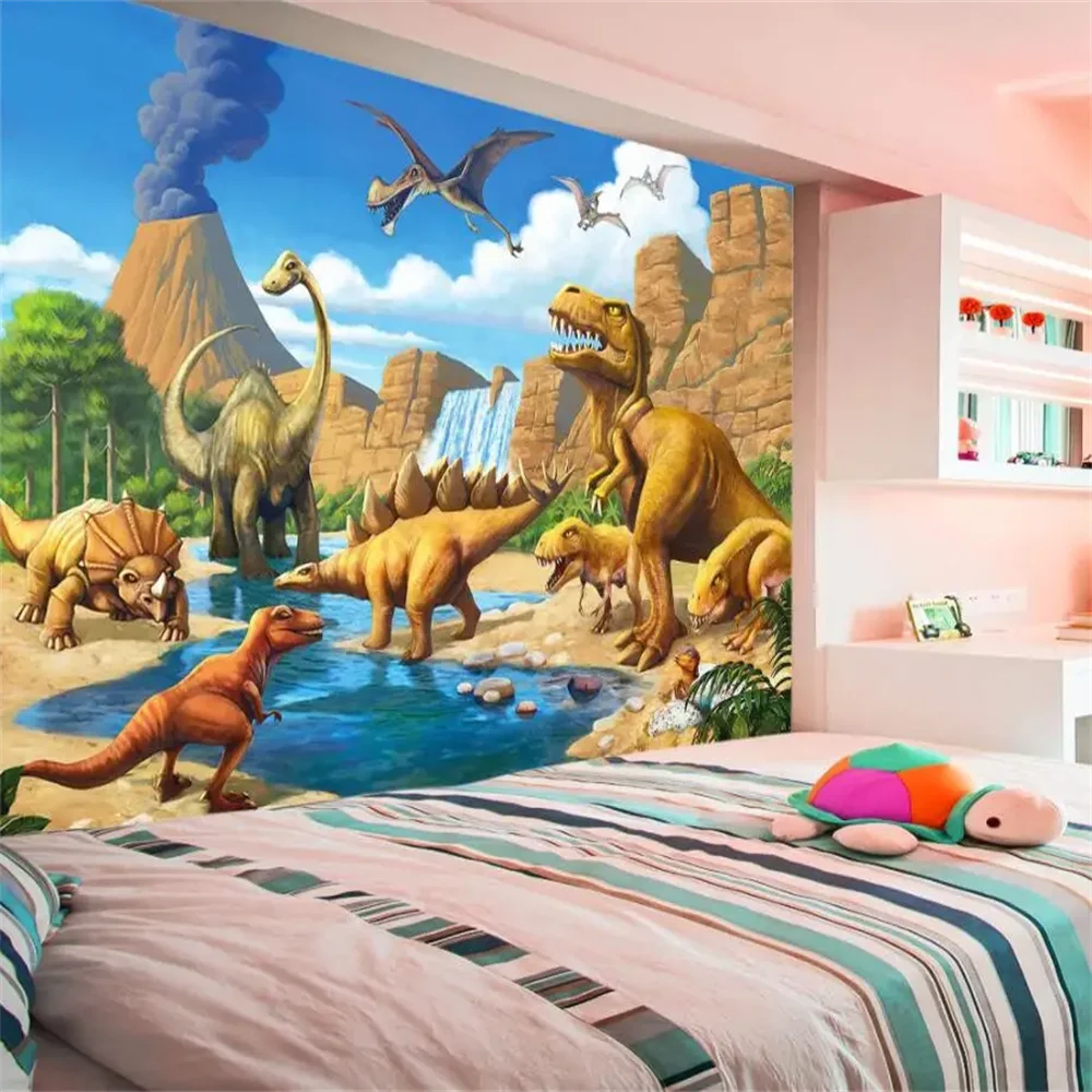 3D TYRANNOSAURUS A032 Animal Wallpaper Mural Poster Wall Stickers Decal