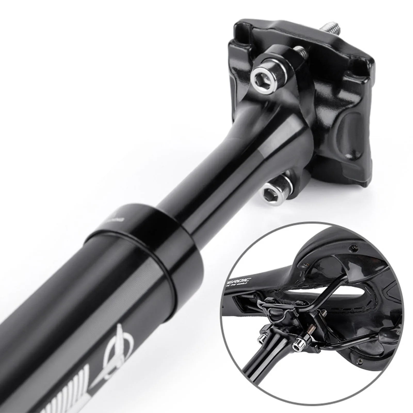 Suspension Seatpost Bike Seatpost 25.4 27.2 28.6 30.9mm Aluminum Alloy