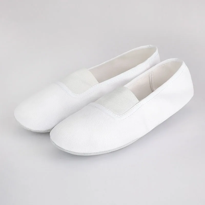 Dance Shoes USHINE EU22-45 upgraded Canvas Teacher Gym Indoor Exercise Fitness Yoga Ballet Children Woman Man
