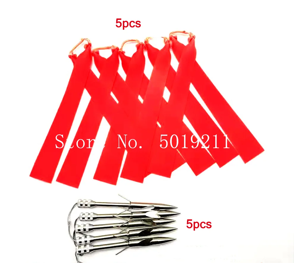 10 Freccette Da Pesca Con Fionda BeNtLi - Acciaio Inox, Perforanti, Smontabili, Per Pesca All'aperto