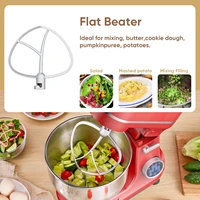 Кухонный миксер BioloMix, двигатель постоянного тока с 11 скоростями 1200 Вт, цифровой OLED-экран, электрический миксер для еды с крючком для теста, венчик — изображение 3