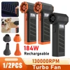 130000RPM Air Blower Electric Air Duster Rechargeable Brushless Turbo Jet Blower ﻿Mini Turbo Jet Fan Computer Car Cleaning Tool 1