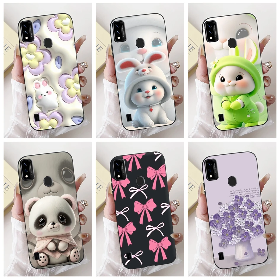 Cute Cartoon Soft Silicone Protective Phone Case Cover