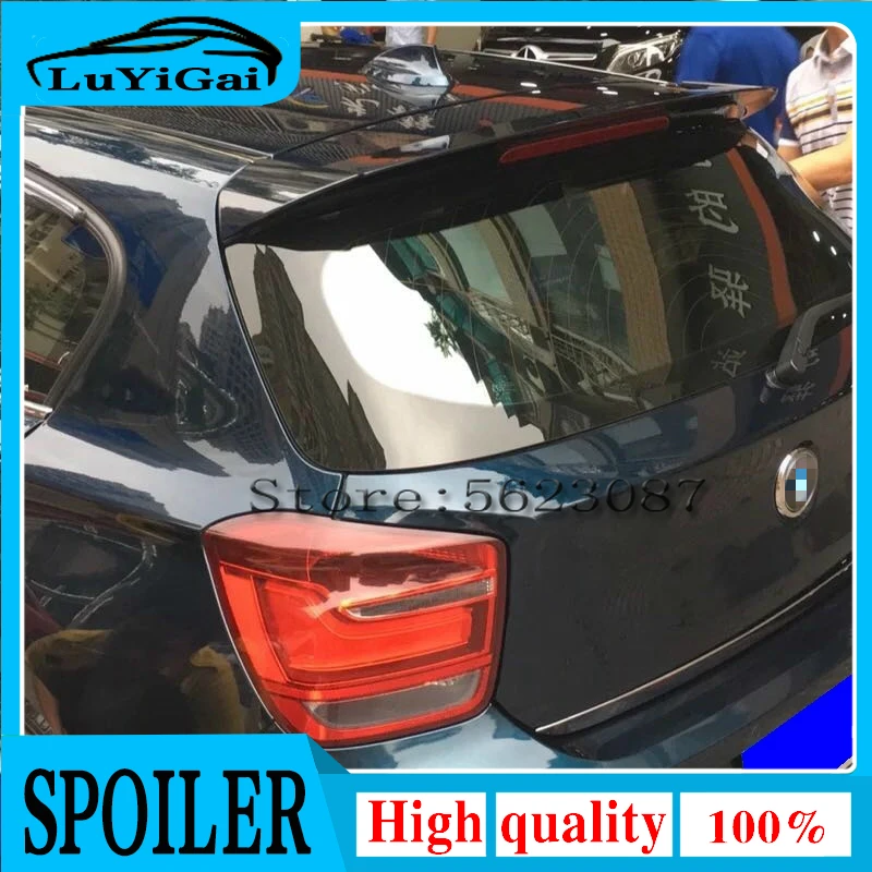 Per Bmw F20 116 118 120 125 M135I Spoiler Materiale Abs Di Alta Qualità Car Rear Wing Primer Colore Spoiler Per Bmw F20 2012-2021