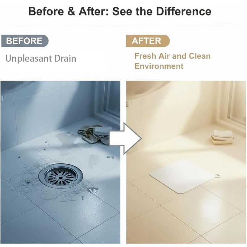 Silicone Insect-Proof Odor-Blocking Drain Cover and Sink Stopper