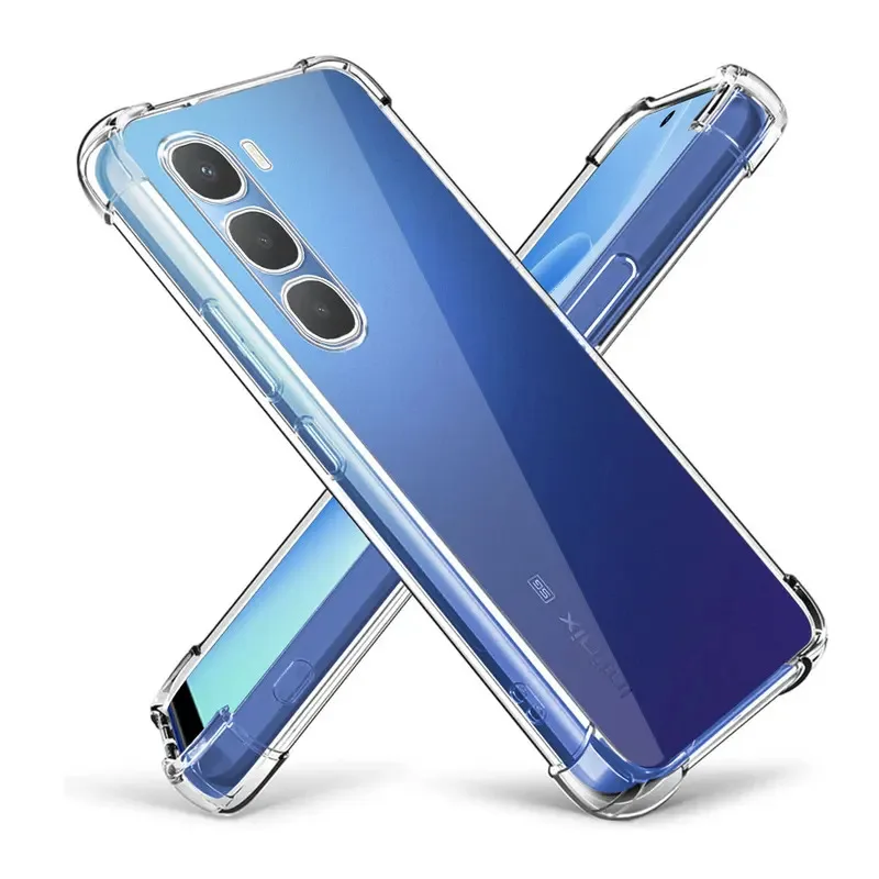 Soft Silicone Airbag Transparent Phone Case