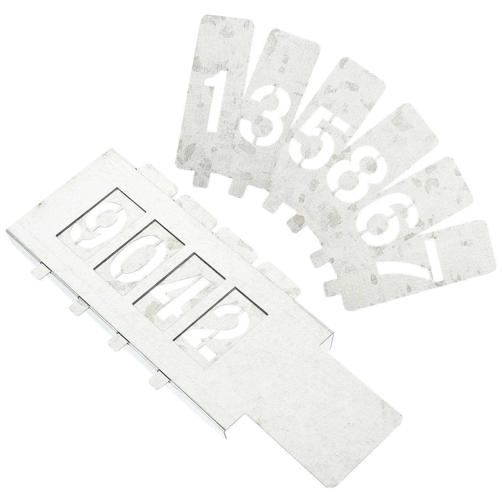 

Number Templates Painting Stencils for Crafts Iron Drawing Reusable Large No Parking DIY