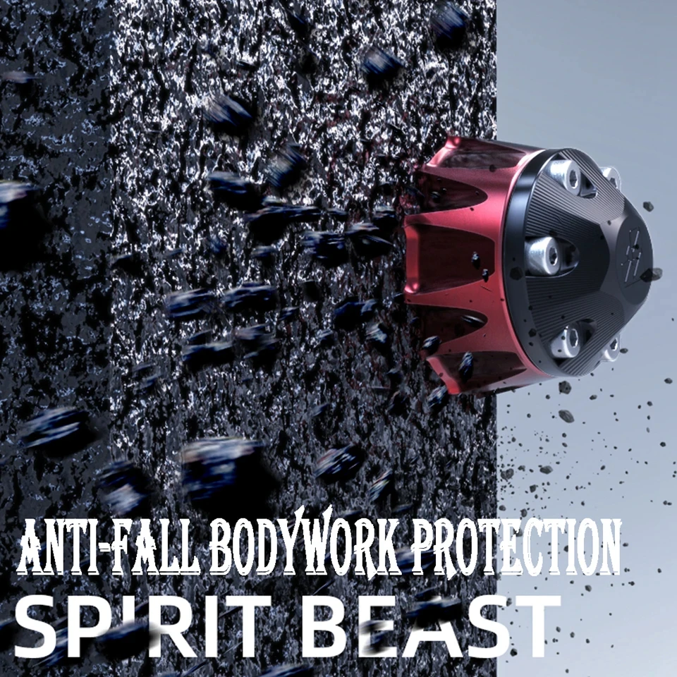 

Защитные ролики для мотоцикла SPIRIT BEAST, ползунок рамы с ЧПУ, противоударные колпачки для двигателя, Противоударные Защитные кронштейны для NIU