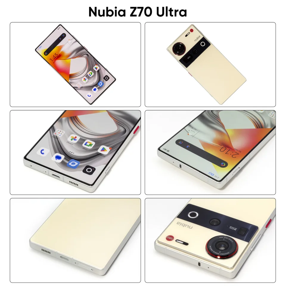 Global Version Nubia Z70 Ultra NX733J 5G Smartphone Snapdragon 8