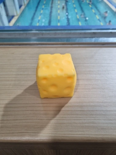 Squishy Square Cheese Squeeze Toys Slow Rebound Push Stress Relief Sensory Toy Soft Butter Cheese Fidget Toy Christmas Present photo review