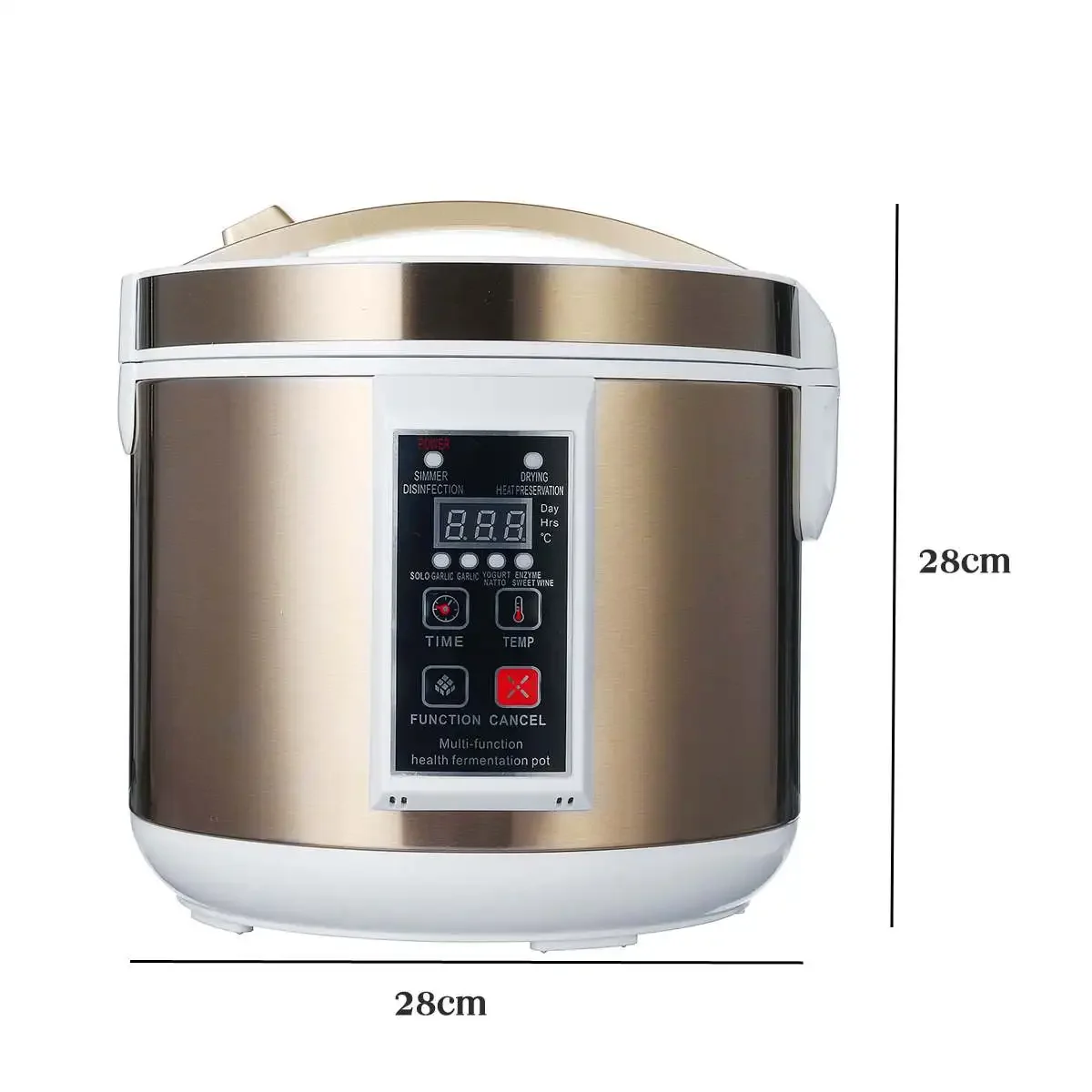 Full Automatic Garlic Fermenter 6L 90W 220V yogurt maker