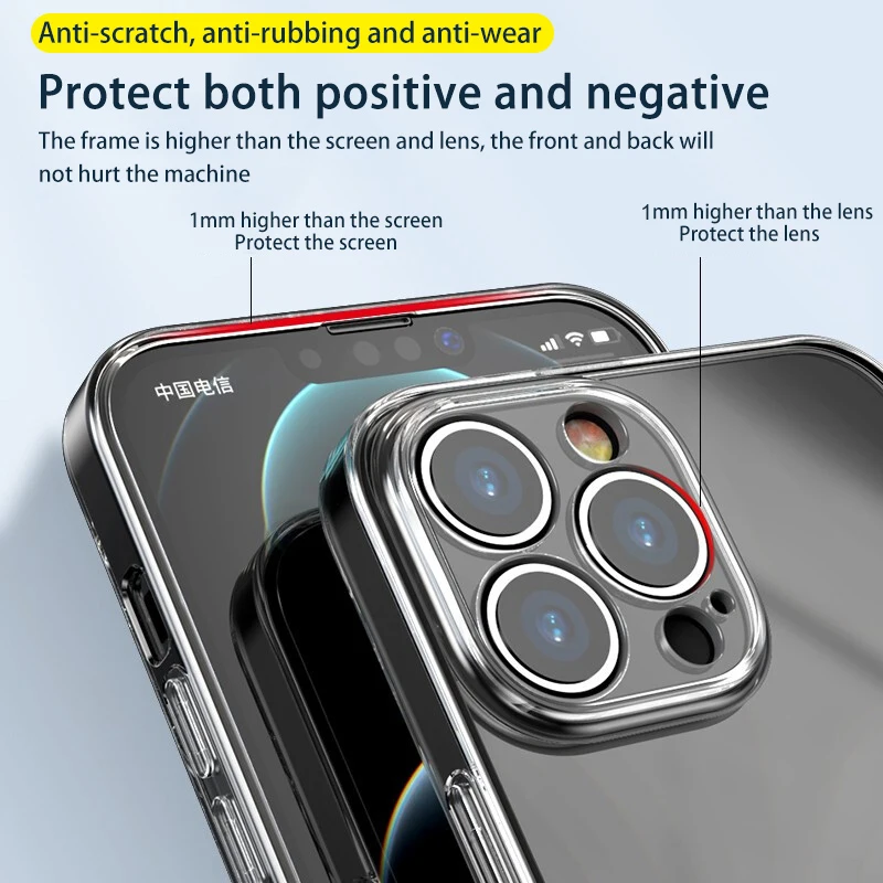 Premium Clear Soft Phone Case - Ultimate Protection and Style