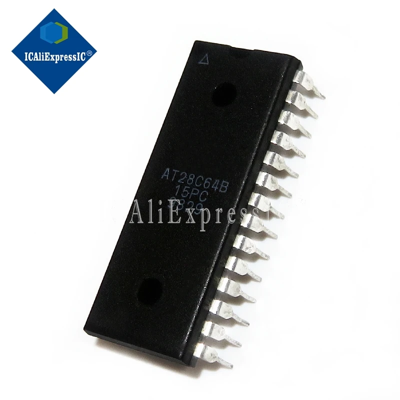 

10 шт./лот AT28C64B AT28C64 28C64 AT28C64B-15PC DIP в наличии