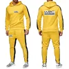 NEW Men World Rally Championship WRC Men Pullover Hooded Hoodie + Sweatpant Casual Printing Harajuku Sportwear Solid Color Suits 4