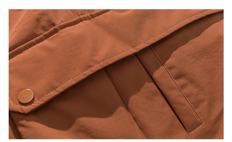 Winter Outdoor Hooded Cargo Down Jacket care instructions