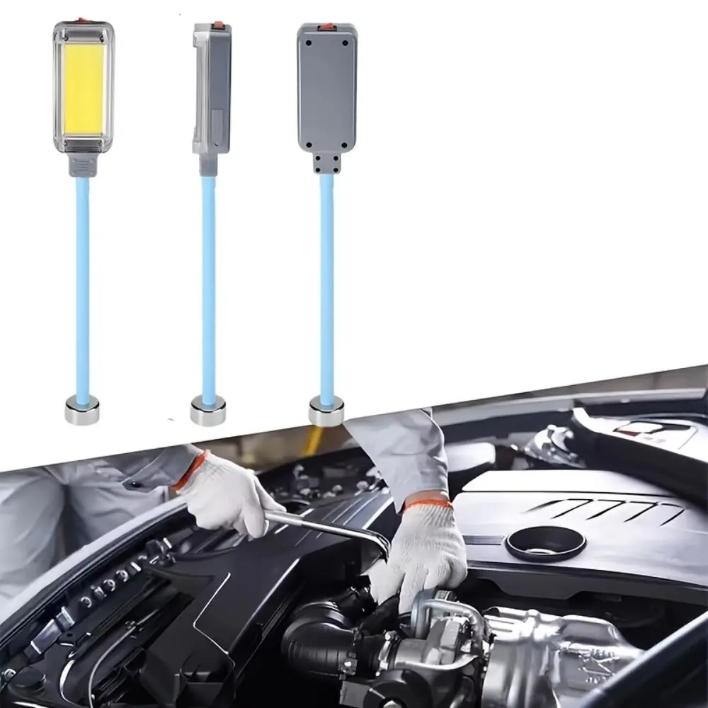 USB 충전 강력한 조명 손전등 휴대용 디자인 다기능 LED 작업등 마그네틱 바닥 고휘도
