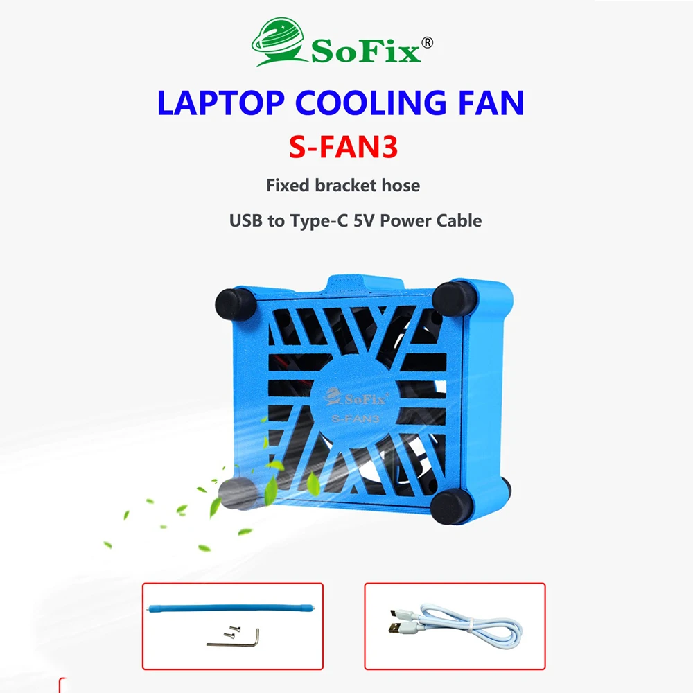 SoFix S-BGN2 미니 BGA 히팅 스테이션 S-FAN3 연기 배출 냉각 팬 UV 경화 램프 맥북 프로 맥 로직 메인보드용