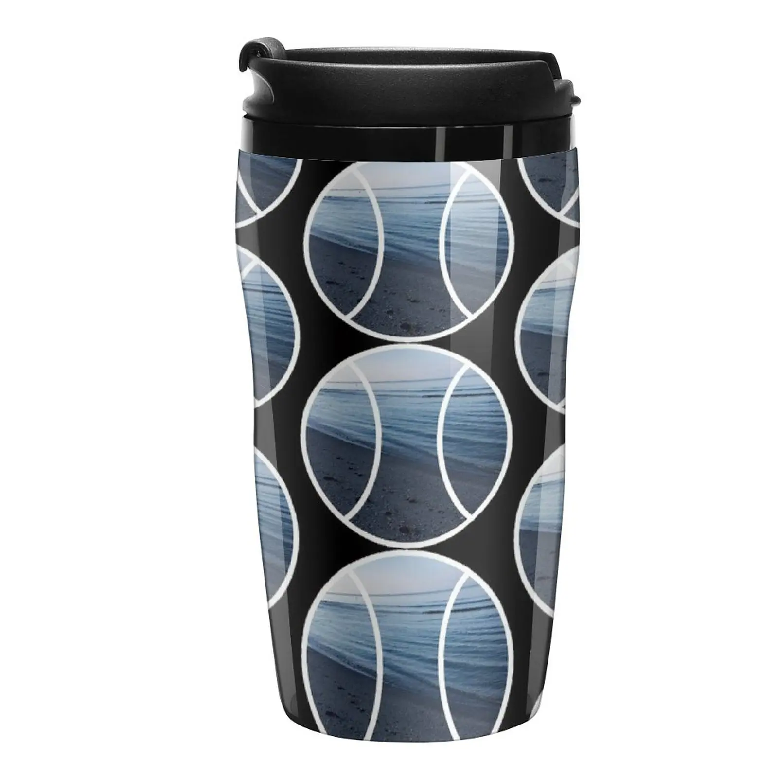 

Tennis Ball / Softball with SunsetTravel Coffee Mug Cute And Different Cups Espresso Cup