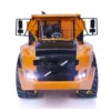 XDRC 1/14 RC Metal Hydraulic Articulated Truck RTR 6x6 Simulation I6S Radio Motor Model Sound Light System Toys TH21426 2
