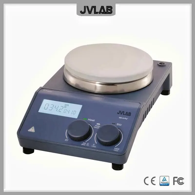 Hotplate Magnetic Stirrer Package Max.Capacity 20L LCD Display Magnetic Stirrer 5'' Ceramic Hotplate Up To 340 (C) MS-H-PRO+