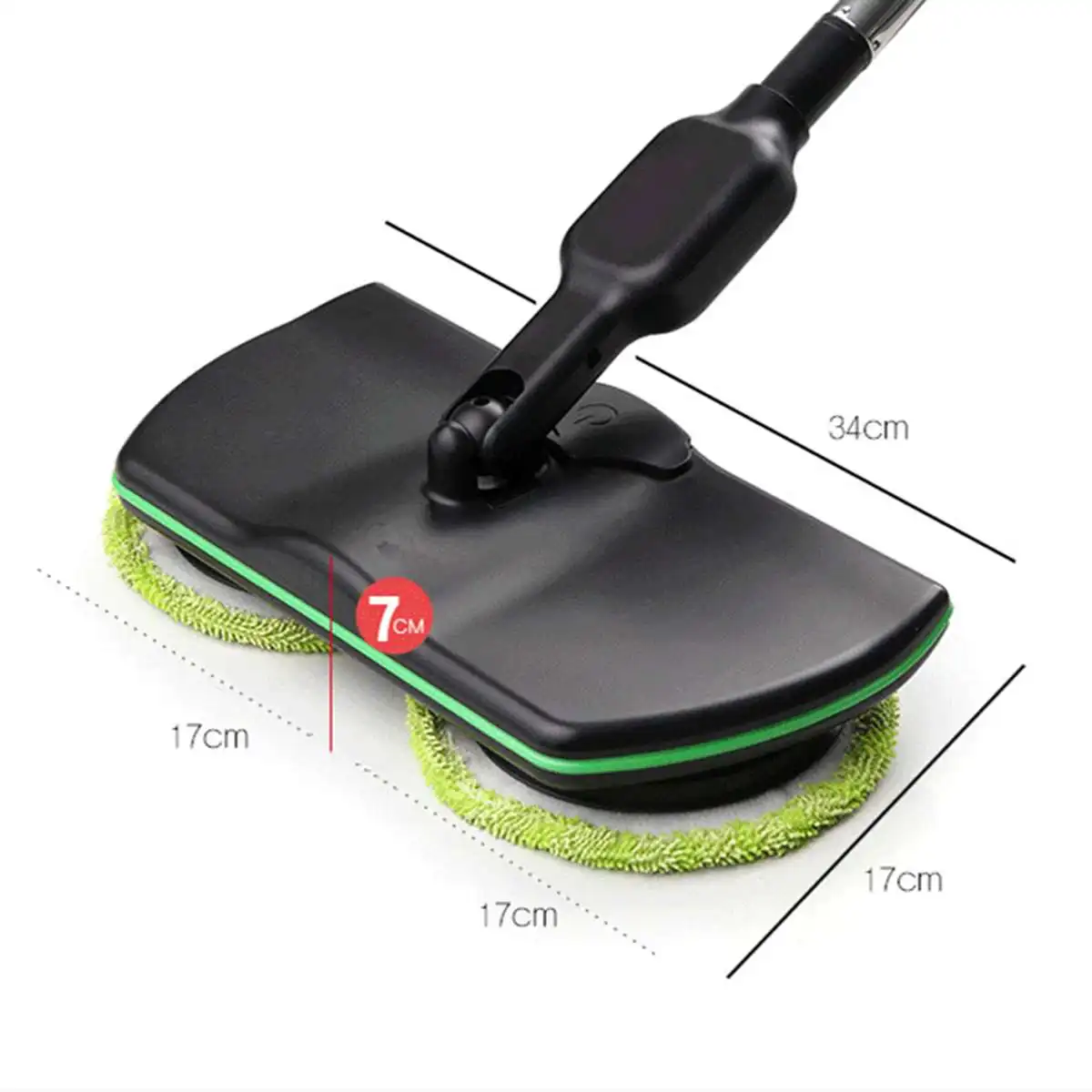 Handheld Wireless Electric Mop Floor Washer Electric Mop Wireless Rotating Rechargeable Floor Wiper Cordless  Sweeping images - 6