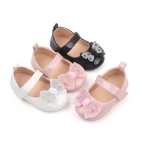 Baby Girl Shoes for 0-1 Years Toddler Spring and Summer Princess Shoes Mary Jane Butterfly Baby Shoes 3