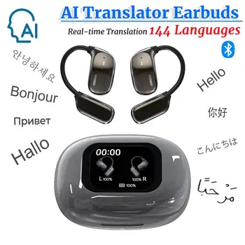 AI Translator Earbuds – 144 Languages, Real-Time & Wireless