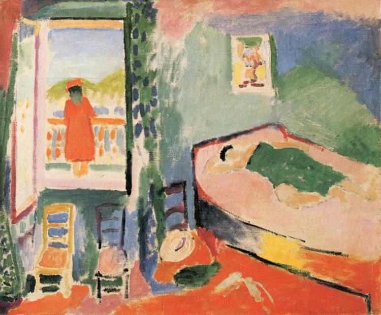 

Canvas Painting Wall Art ,Collioure interior 1905 by Henri Matisse,Free Shipping,High Quality