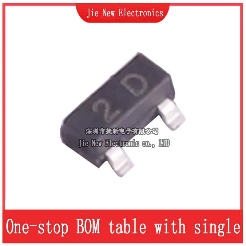 100PCS SOT-23 SMD General Purpose Transistor Set